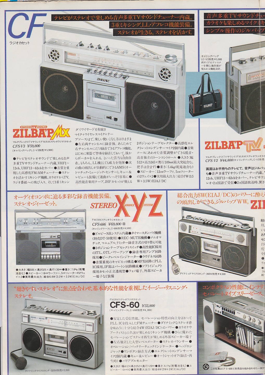 TC / CF / TR / CB 1980年5月 | ソニー坊やと呼ばれた男