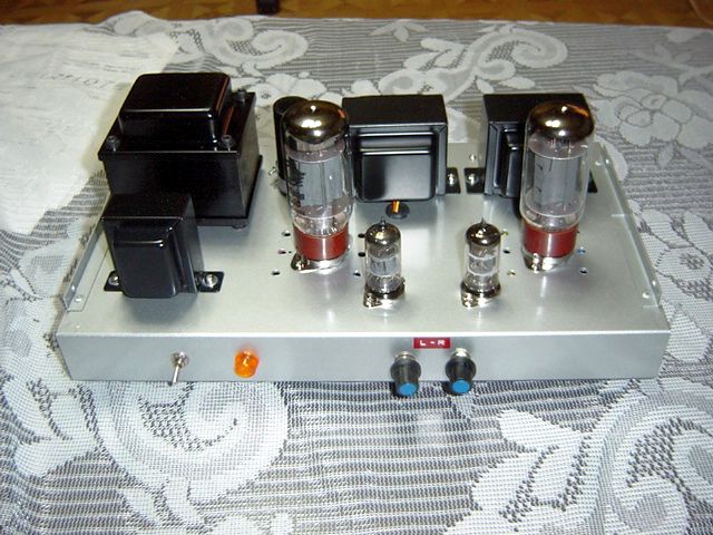 6L6GC 超3極管接続 シングル・アンプ | 古いラヂオの真空管