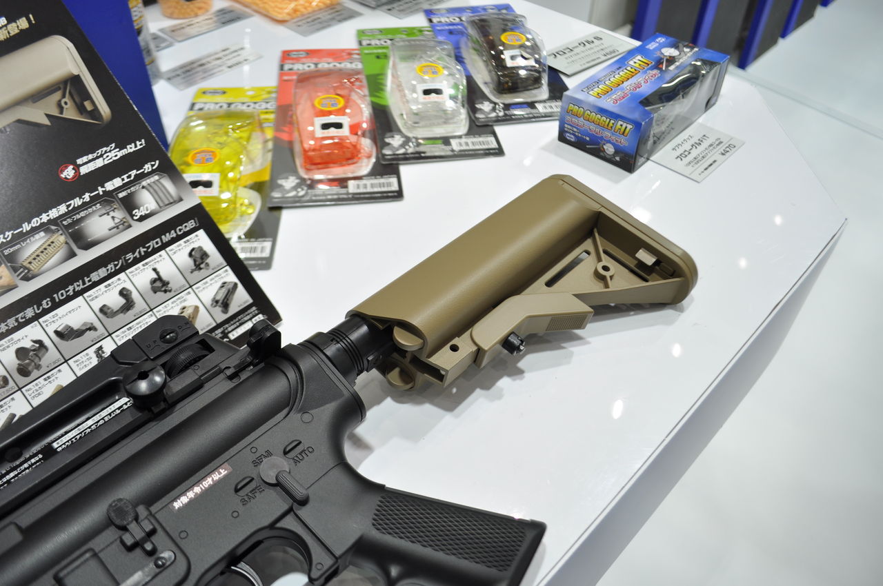 LIGHT PRO M4 CQB】第54回 全日本模型ホビーショー 報告【東京マルイ新