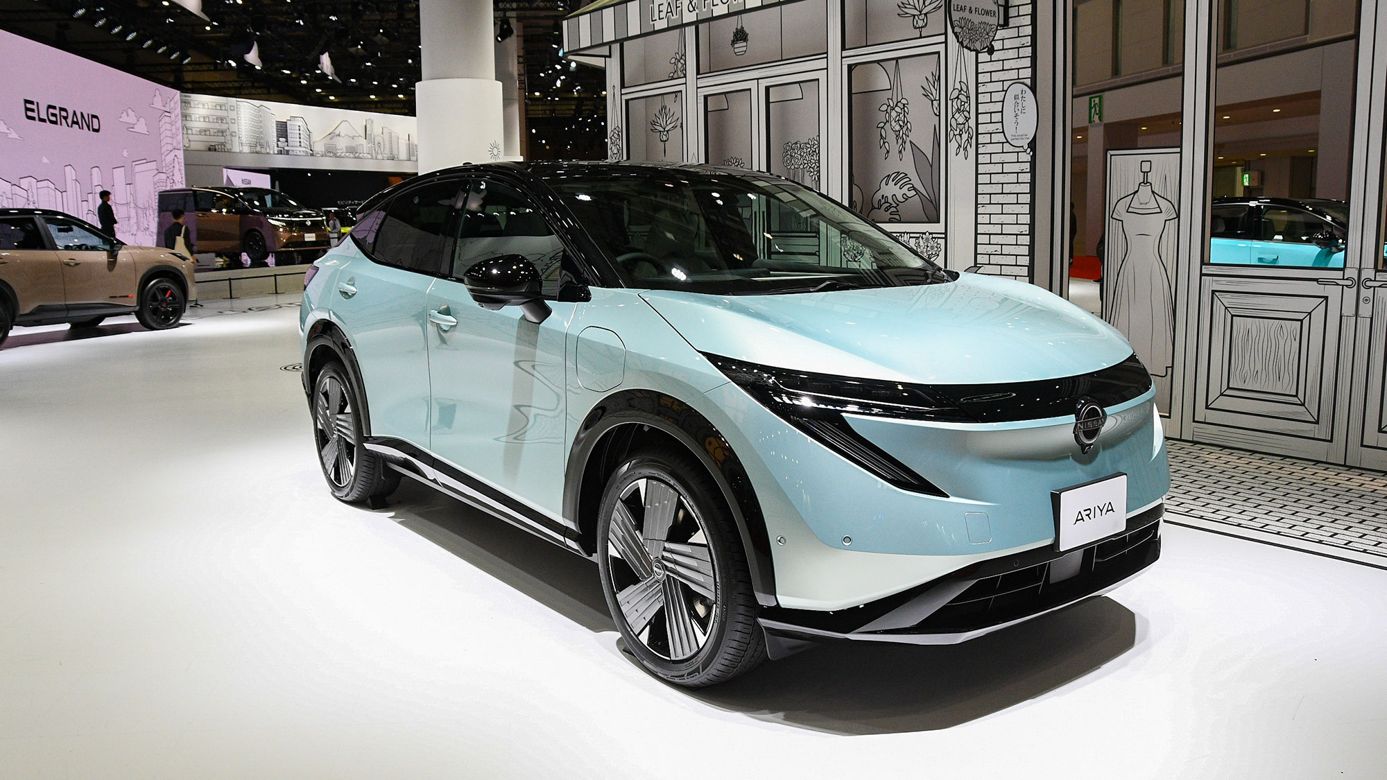 フラッグシップEV「アリア」をアップデート【Japan Mobility Show 2025