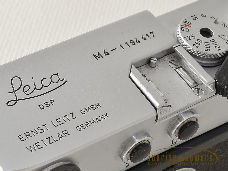 Leica（ライカ）M4／使いやすいクラシックライカの完成形サンライズ