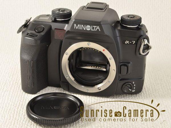 MINOLTA（ミノルタ）α-9＆α-7／フィルム一眼レフの完成形で抜群の