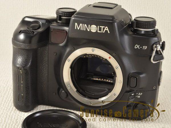 MINOLTA（ミノルタ）α-9＆α-7／フィルム一眼レフの完成形で抜群の