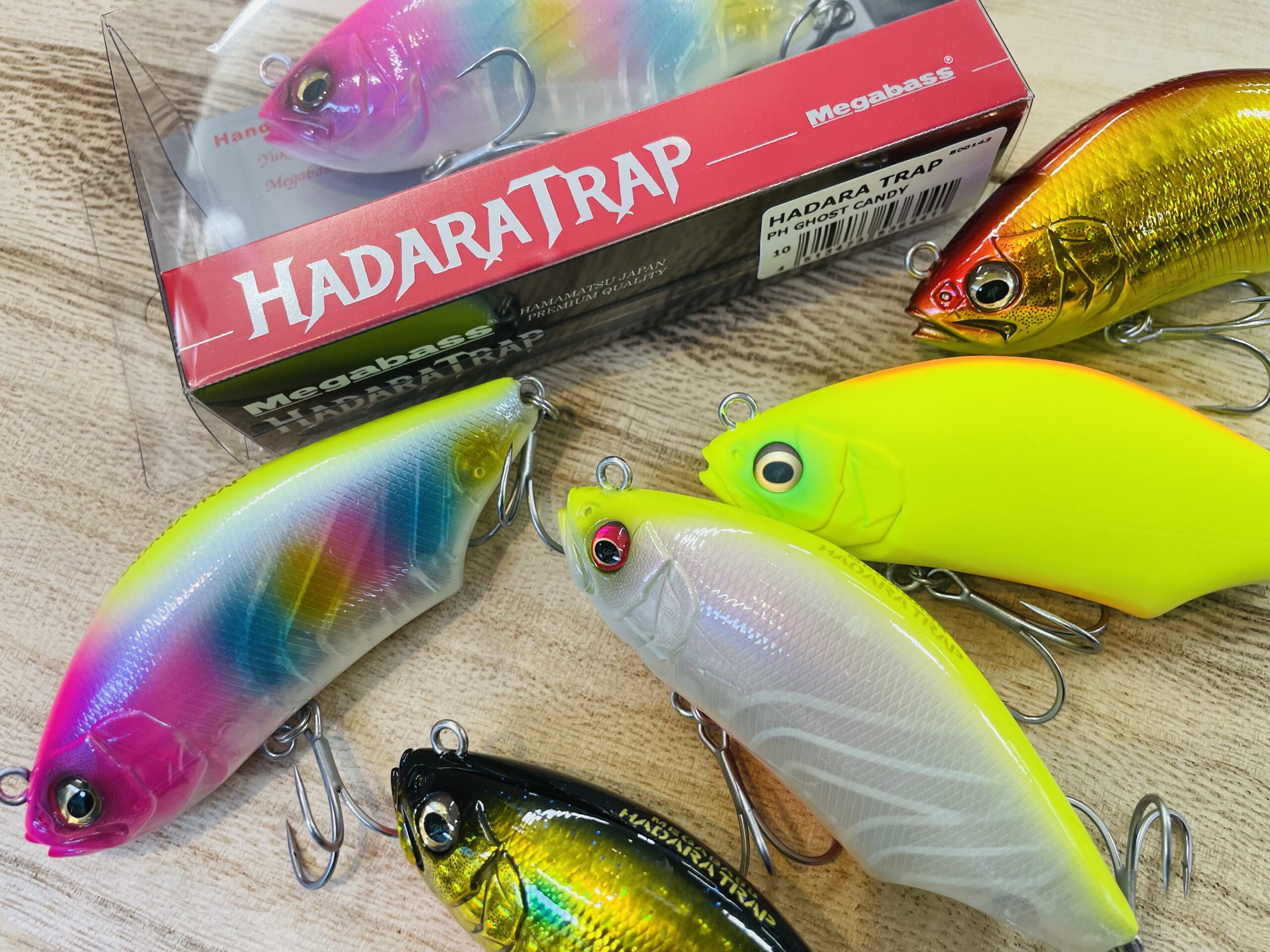 Megabass】新作ルアー！”HADARA TRAP l ハダラトラップ” 他、新入荷