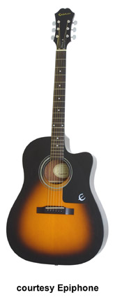 EPIPHONE AJ-100CE (AJ-10CE, MODEL EE1C) for sale - Price and Used