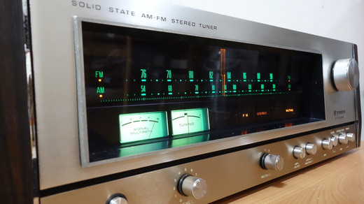 希少 美品】TRIO AM/FMステレオチューナー KT-8005 動作品 希少 美品