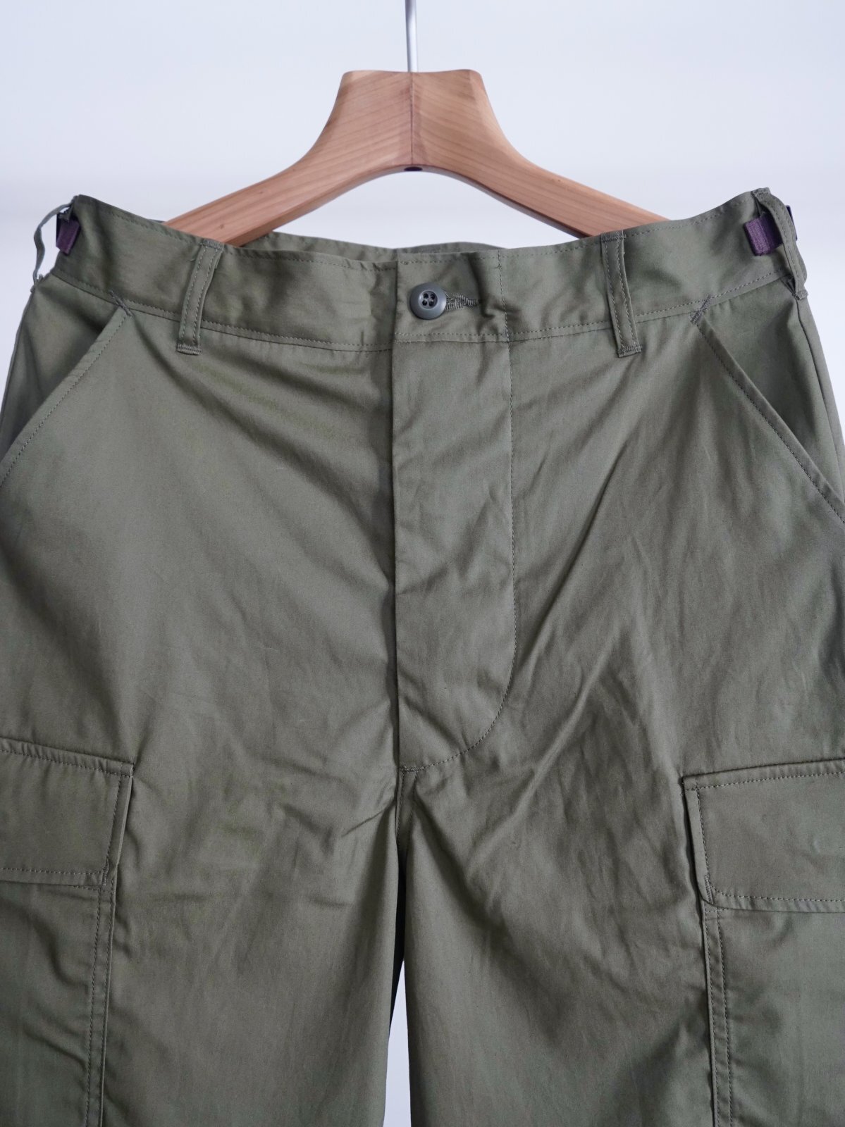 CIOTA」(シオタ)スビンコットン ウェザージャングルファテーグパンツ