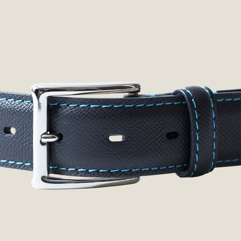 フレンチカーフ] 35mmベルトcolor：ネイビー – BROOKLYN MUSEUM