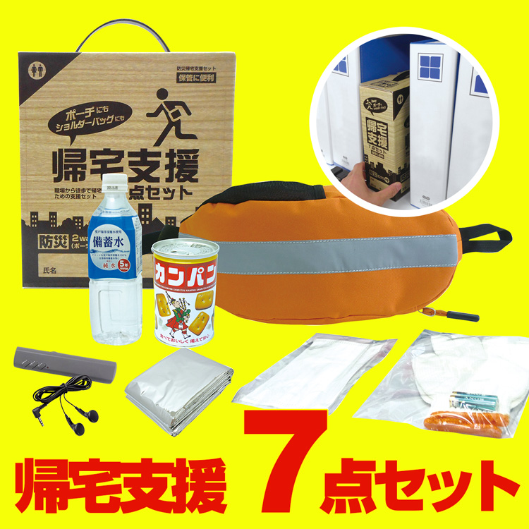 BR-922 防災帰宅支援セット | 株式会社ブレイン熱中症、防災用品の企画