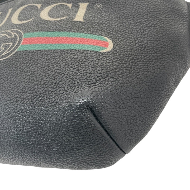 GUCCI GGロゴ ウエストバッグ ポーチ T25030104 GUCCI ロゴ入り