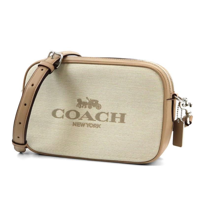 Brandol / COACH コーチ ショルダーバッグ ロゴ キャンバス カメラ