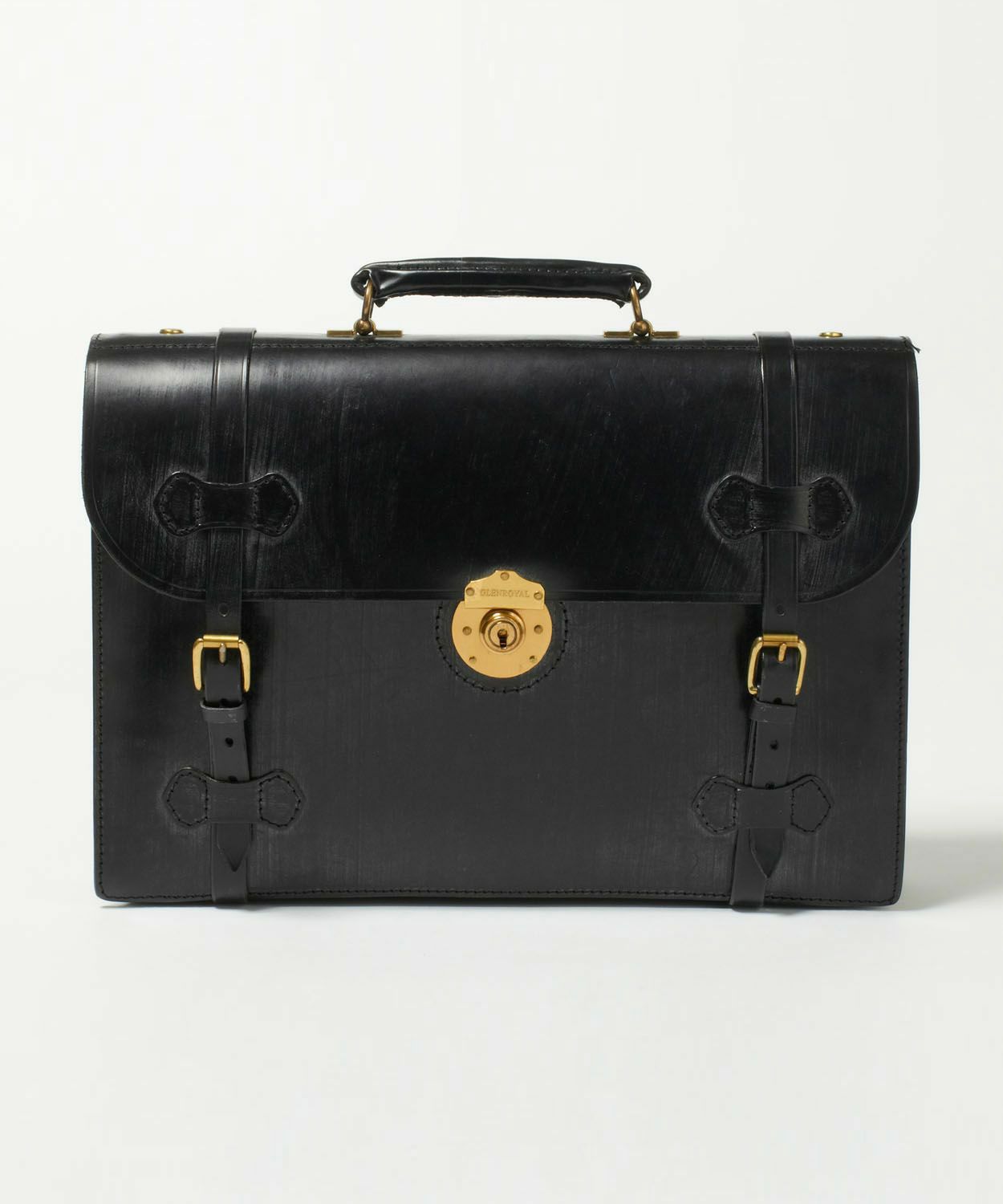 MADE TO ORDER］フラップ付きブリーフケース(3室タイプ) 全2色