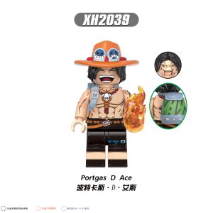Anime One Piece Portgas D. Ace XH2039 Minifigures - Brixtoy