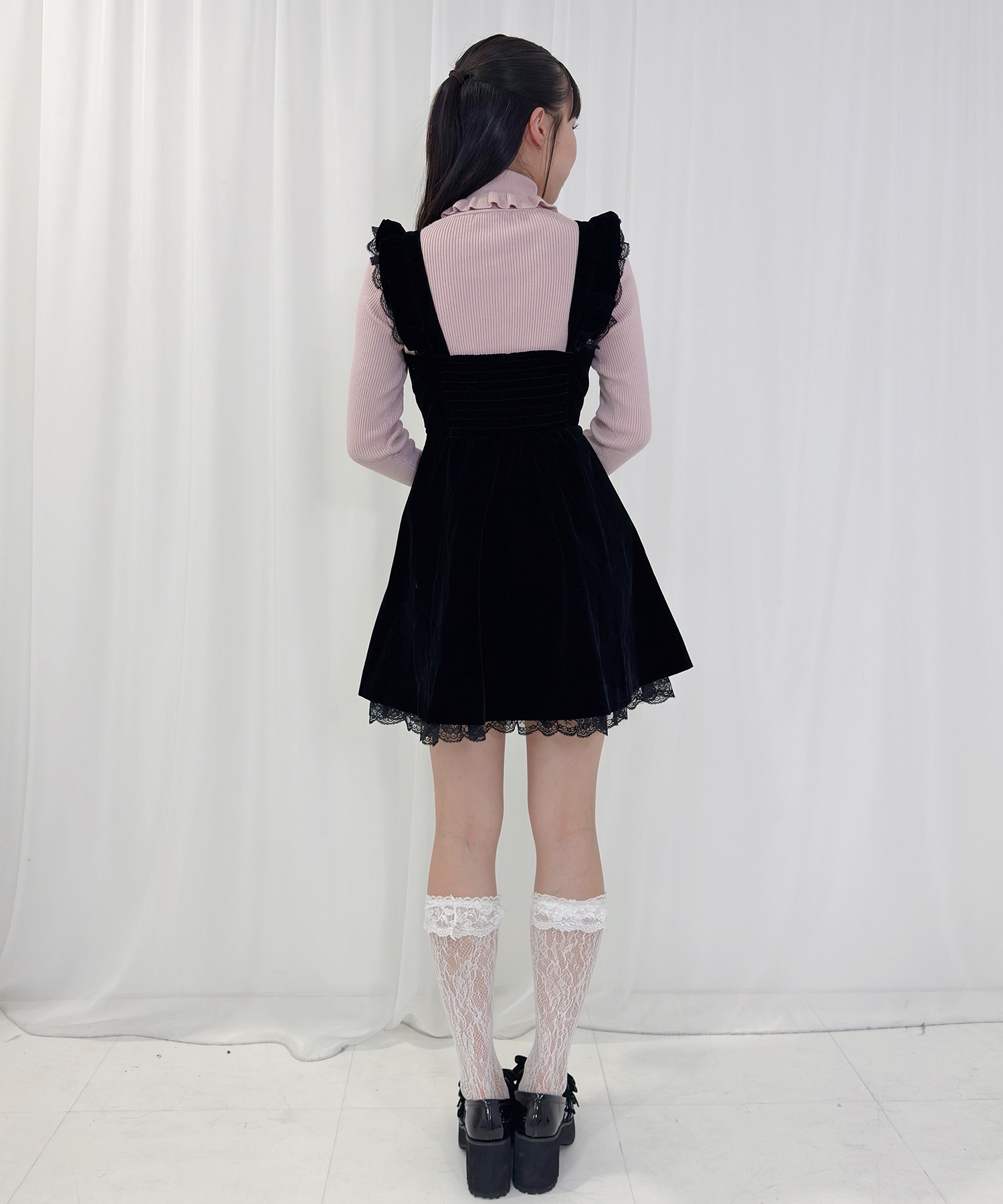 ベロアジャンパースカート – BUNNY APARTMENT