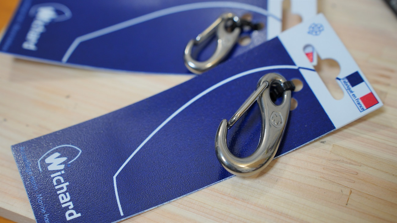 Wichard（ウィチャード）のカラビナ・フランス産で高品質 ・ダイビング