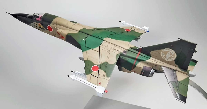 ハセガワ 1/48 三菱F-1：第三飛行少女隊 ヘル・アリス仕様