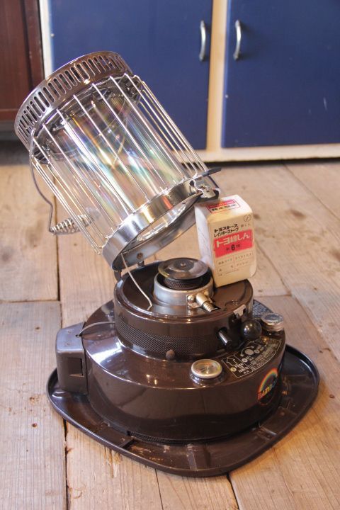 TOYOTOMI,トヨストーブ,レインボーRB-2,ブラウン レトロストーブ 芯