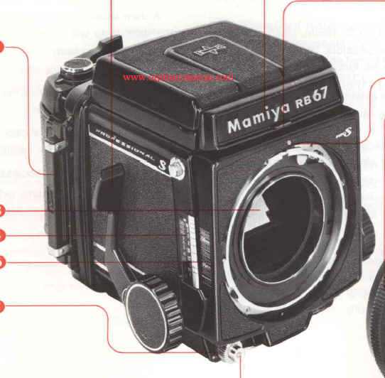 Mamiya RB67 PRO-S instruction manual, user manual, guide, PDF