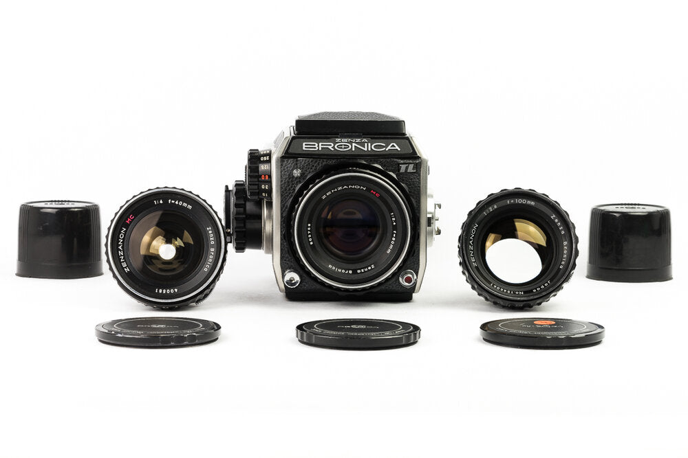 Bronica EC-TL + 80mm + 40mm + 100mm – BuyMoreFilm