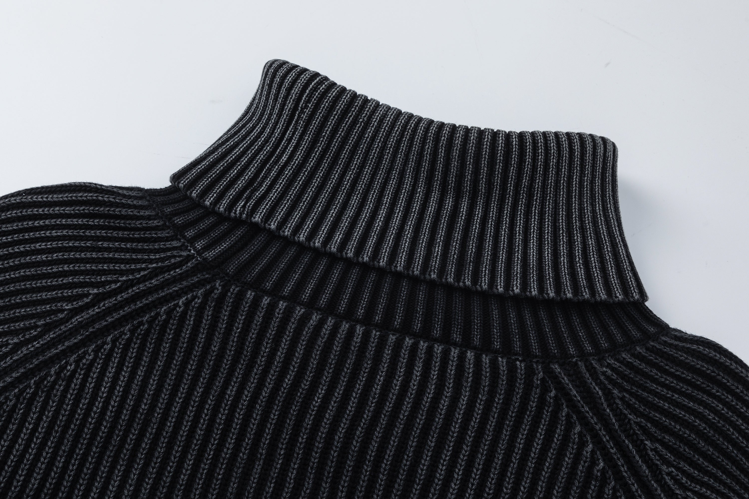 BTMK HIGH NECK KNIT washed HN99