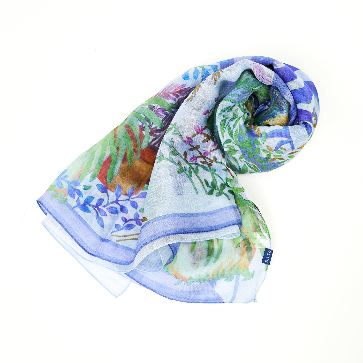 muto シルクカシミヤストール「TUSCANY DREAM」天然極細糸を使用した