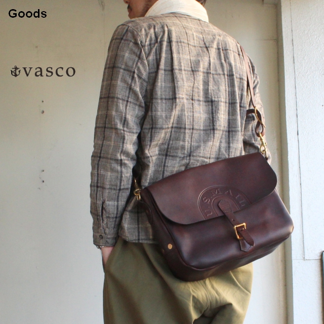 vasco レザーポストマンショルダーBAG REGULARサイズ VS-247L