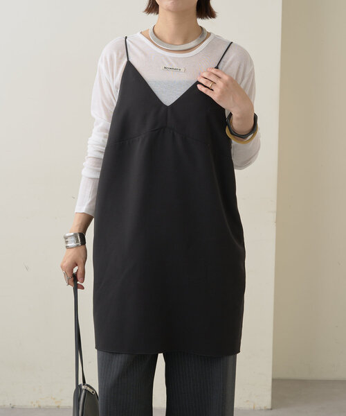 Omekashi（オメカシ）の「レイヤードキャミチュニック（シャツ