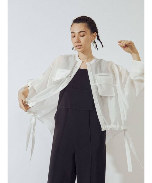 UN3D.（アンスリード）の「アウトポケットドルマンシャツ（シャツ