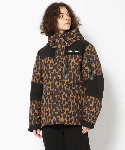 schott（ショット）の「Schott(ショット) 2TONE DOWN JACKET/ツートン