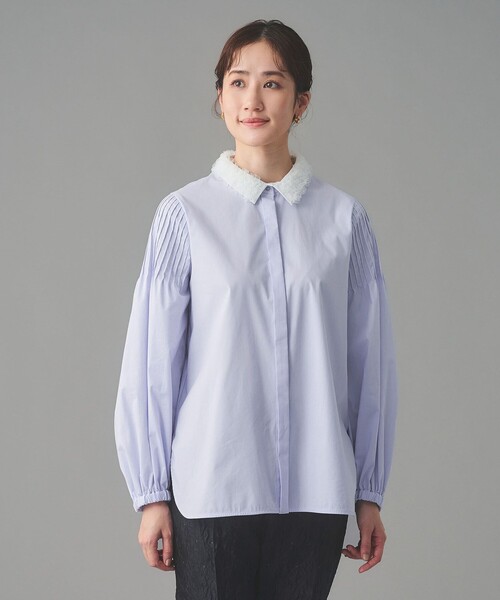 チュールカラー 2WAY ブラウス（シャツ/ブラウス）｜UNITED ARROWS