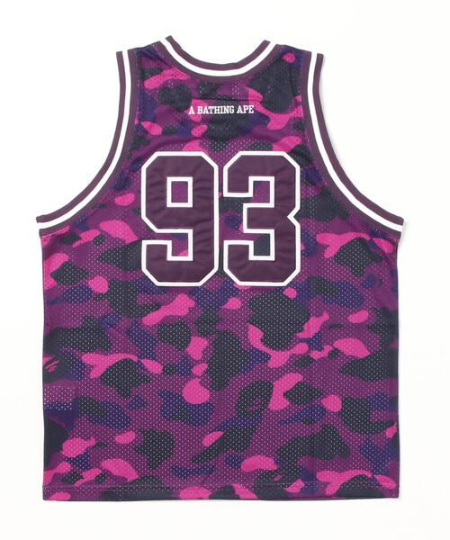 A BATHING APE（アベイシングエイプ）の「COLOR CAMO BASKETBALL TANK