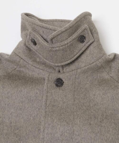 かぐれ（カグレ）の「ウールバックタックショートコート（ステンカラー