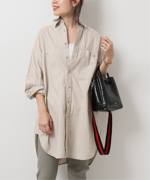 Spick & Span（スピックアンドスパン）の「ロングルーズワークシャツ