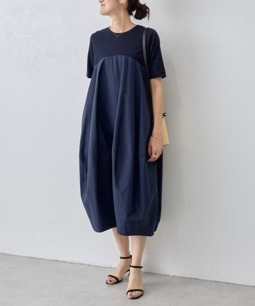 BEARDSLEY（ビアズリー）の「《ビアズリー》半袖 コクーン マルワンピ