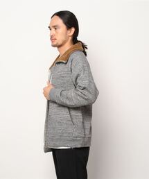 Jackman（ジャックマン）の「GG Sweat Boa Collar（ブルゾン）」 - WEAR