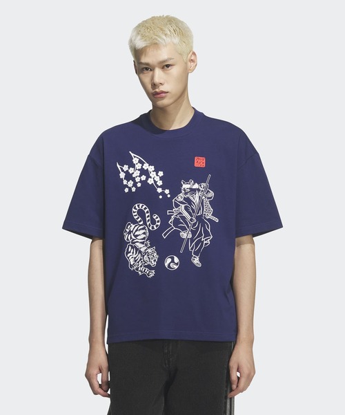 adidas/アディダス SAMURAI TEE クルーネックTシャツ 2026年春夏（T