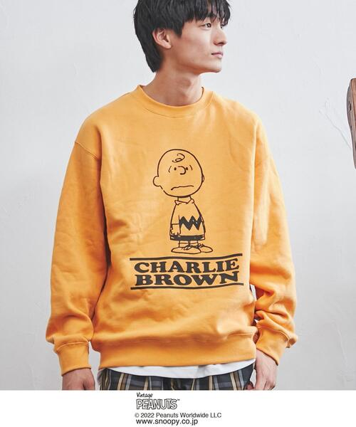 PEANUTS（ピーナッツ）の「【メンズ】PEANUTS クルーネックスウェット