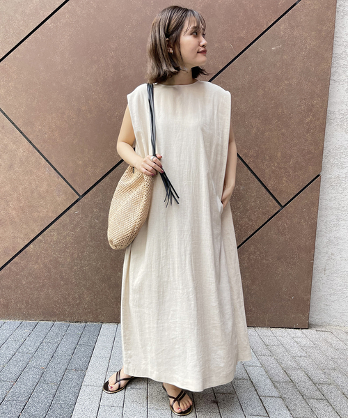 Spick & Span（スピックアンドスパン）の「リネンレーヨンマキシ