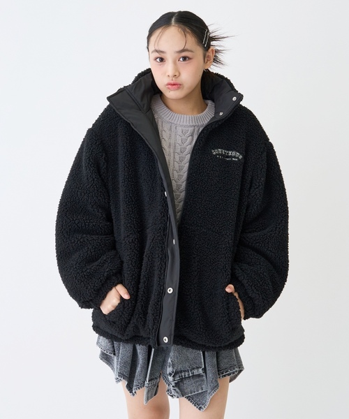 セール】リバーシブルボアブルゾン（ブルゾン）｜LOVETOXIC