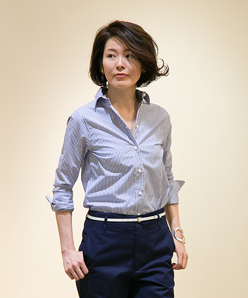 MADISON BLUE（マディソンブルー）の「MADISONBLUE ストライプシャツ