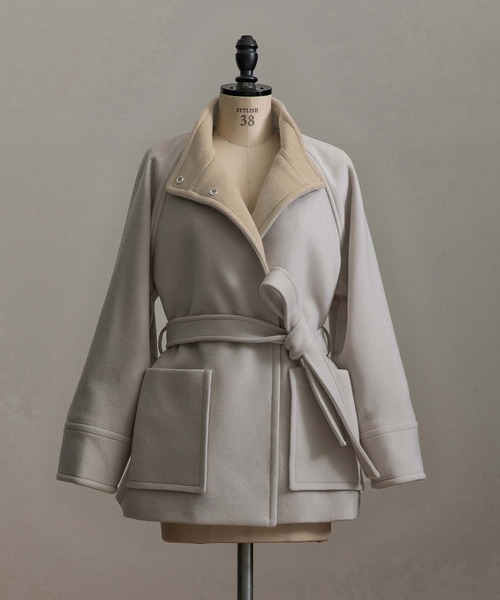 PUBLIC TOKYO（パブリックトウキョウ）の「ハイネックウールショート