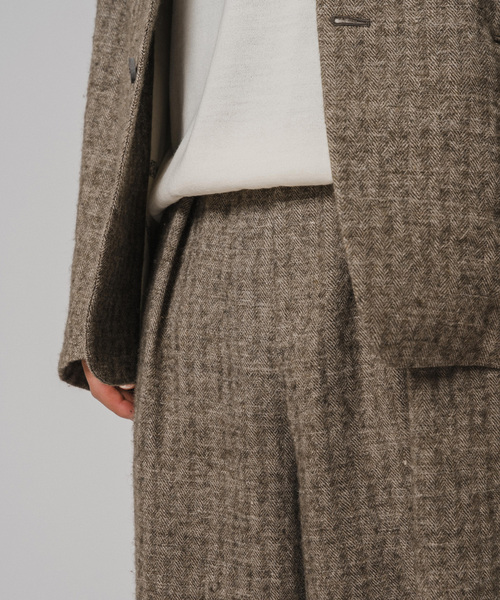 m's braque（エムズブラック）の「Ms BRAQUE for BOUCLE リネンウール