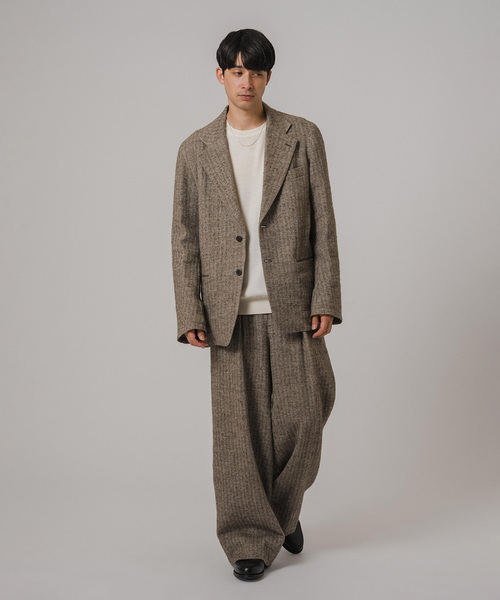 m's braque（エムズブラック）の「Ms BRAQUE for BOUCLE リネンウール