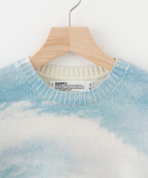 DAIRIKU / ダイリク】18SS Photo Pullover Knit（ニット/セーター