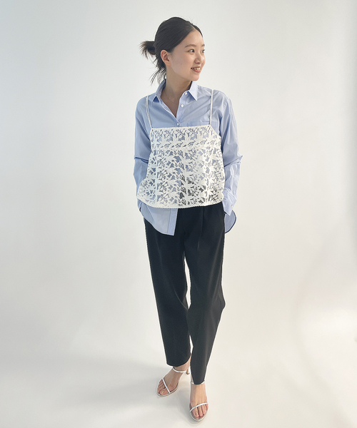 IENA（イエナ）の「レースショートキャミソール（キャミソール）」 - WEAR