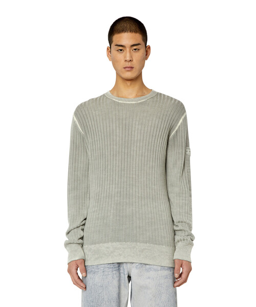 DIESEL（ディーゼル）の「メンズ ニット オールオーバープリント