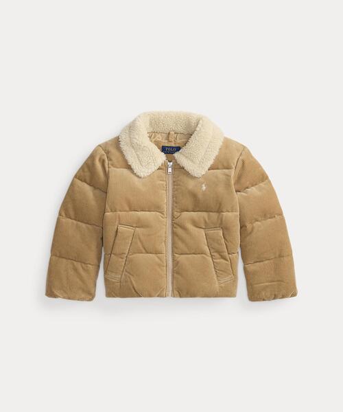 コットン コーデュロイ ダウン ジャケット（ダウンジャケット/コート