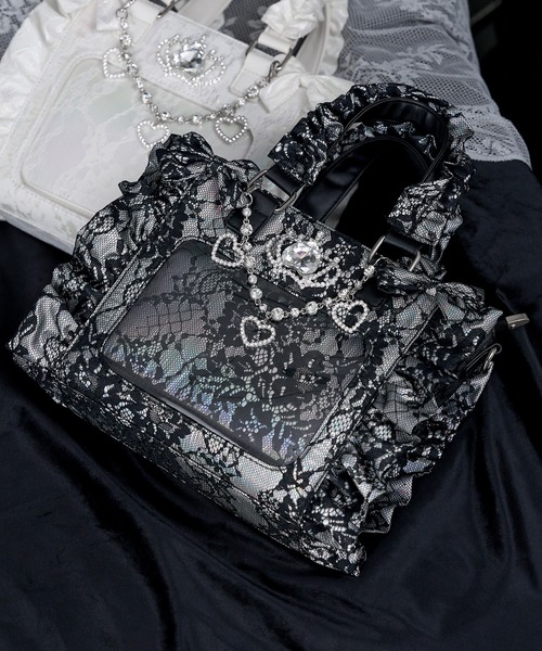 オーロラレースミニ姫痛バ/地雷系 量産型（ショルダーバッグ）｜Pal