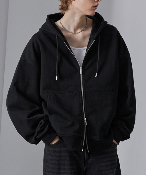 セール】ヘビーウェイトヴィンテージ ショートフルジップパーカー