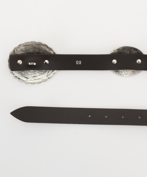 PUNTOVITA/プントヴィータ】BIG CONCHO BELT（ベルト）｜Puntovita